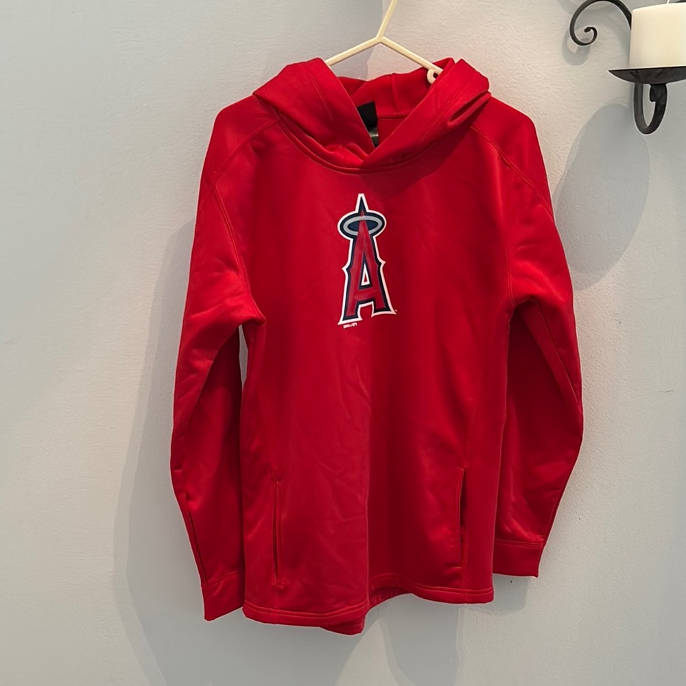 Red Kids Hoodie with Logo